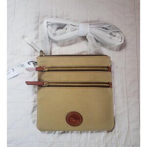 Brand new with tags still attached Dooney and Bourke Nylon North South Triple Zi